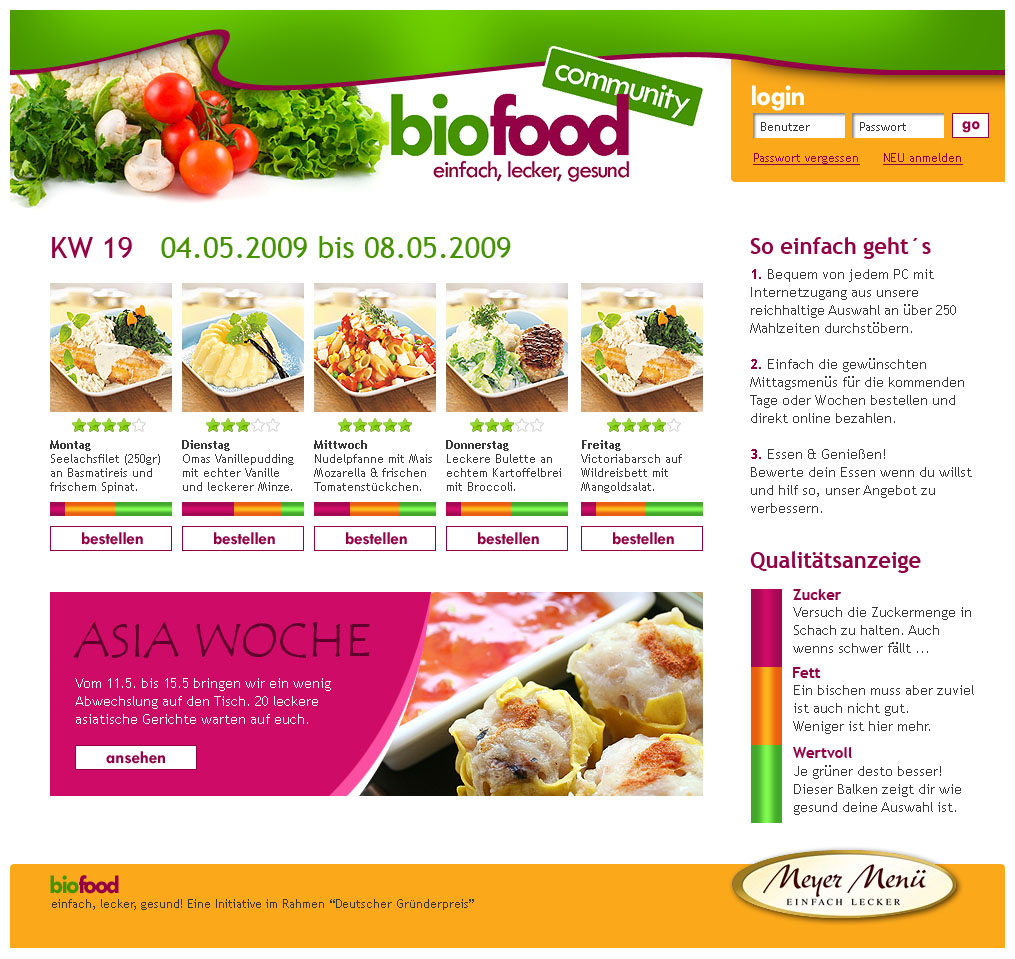 Biofood Community - einfach lecker gesund